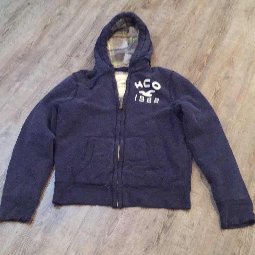 Hollister zip up sweatshirt